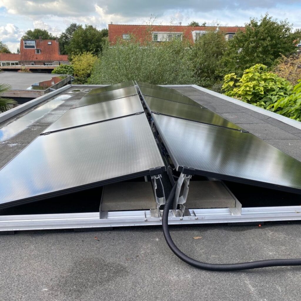 Zonnepanelen gereed